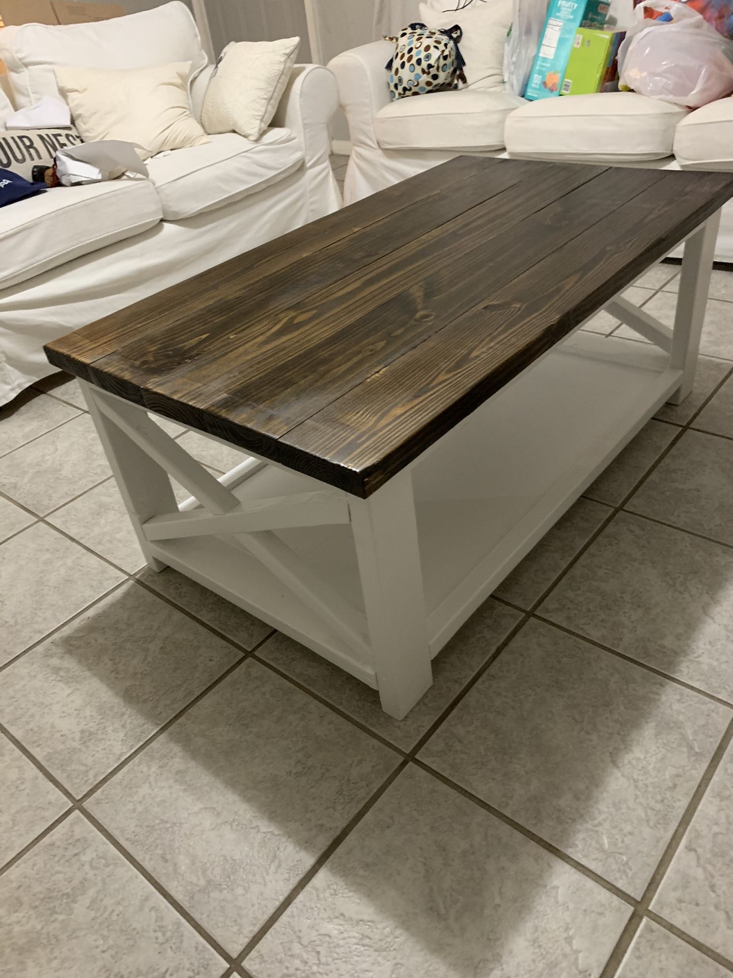 Farmhouse coffee table