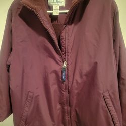 L.l.Bean Red Jacket Women's Medium 