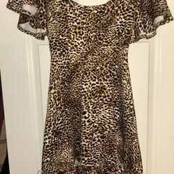Womens New Leopard Print Dress