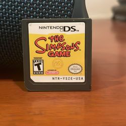 Simpsons Game Nintendo DS