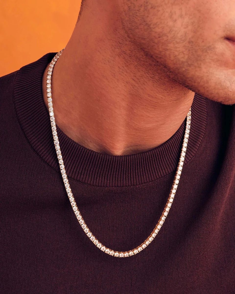 4mm Gold Tennis Chain