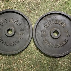 Weider Olympic Plates