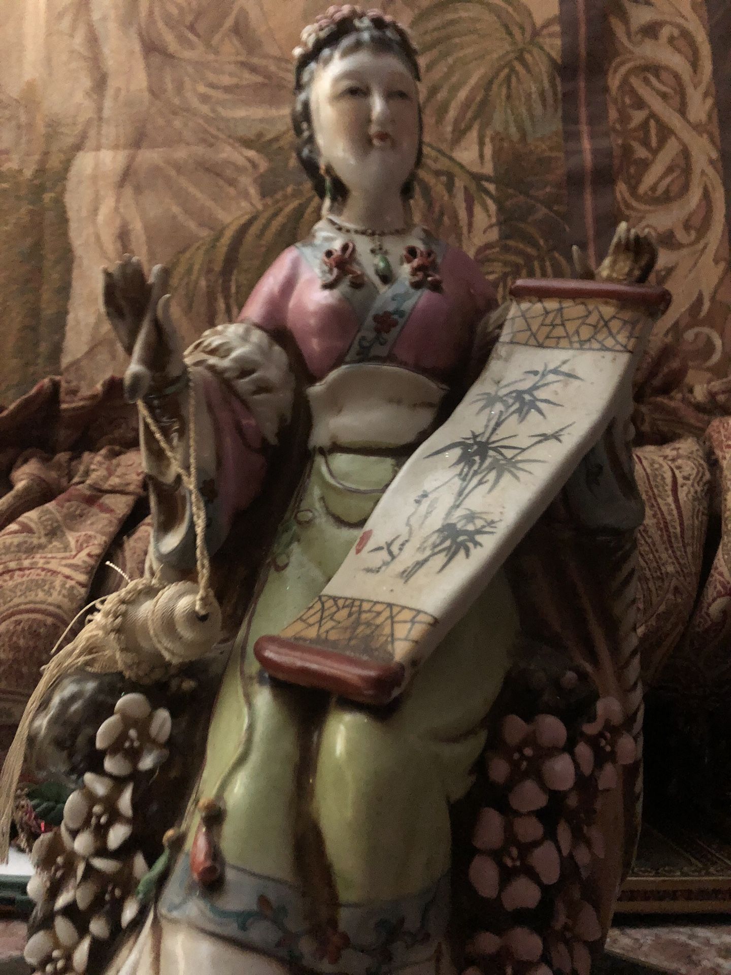 Antique Porcelain Geisha