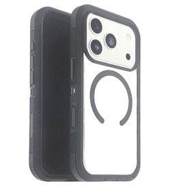 OtterBox Defender Series Pro XT Case for iPhone 17 Pro Black/Clear
