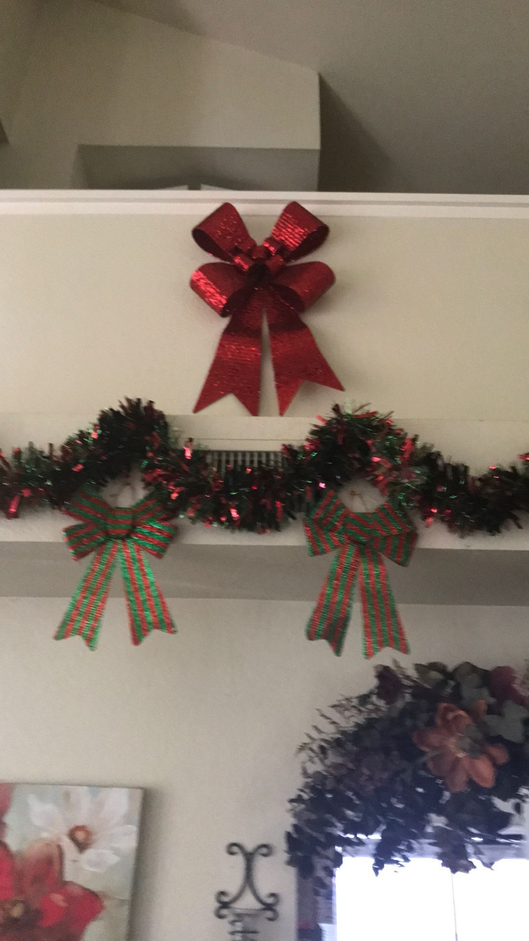 Christmas lights installation