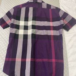 USED BURBERRY SHIRT !! LARGE SLIM