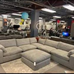 5 PCS MODULAR SECTIONAL SEATİNG SOFA COUCH WİTH İNTEREST FREE PAYMENT OPTİONS