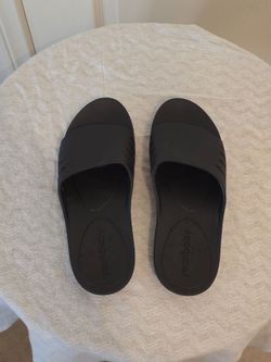Women's Yeahbaby Black Slide Sandals