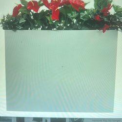 NEW Metal Tall Rectangular Planter. Large Planter Box for Outdoor Patio/Porch Modern Design for Plants, Flowers, Garden, Spliced Flower Pot