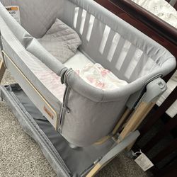Baby Bassinet With 3 Fitted Sheets