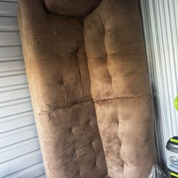 Silky Brown Couch