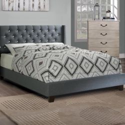Queen Bed With Nice 10” Orthopedic Supreme Mattress Included 📍 