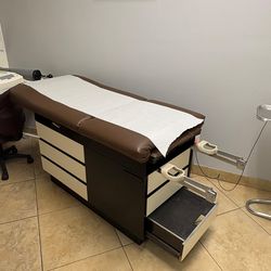 Comfort Grande Medical Exam Table, Adjustable Exam Bed with Step Stool