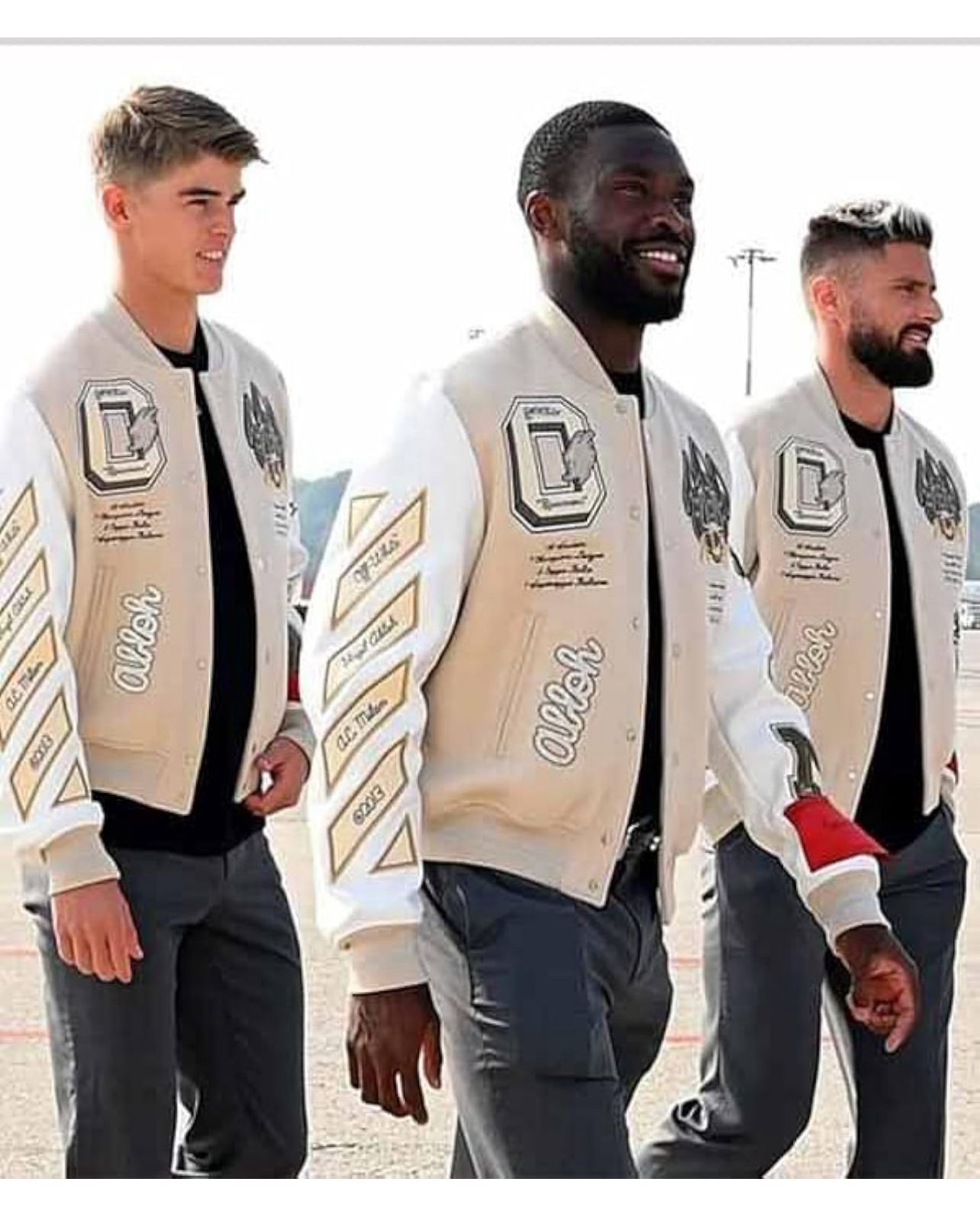 New Stunning AC Milan x Off-White Varsity Jacket