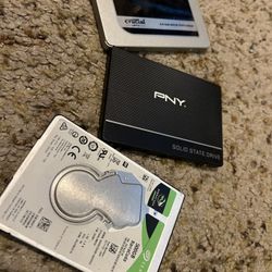 500gb SSD Hard Drive PNY Crucial 