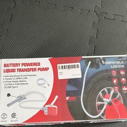 Battery Operated Gas Or Liquid Transfer Pump Brand New