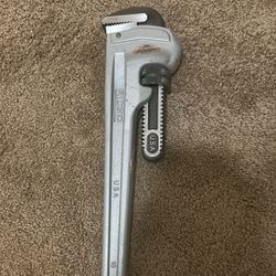 Ridgid 18inch Aluminum Pipe Wrench 