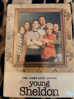YOUNG SHELDON  COMPLETE SERIES DVD SET-BRAND NEW AND SEALED