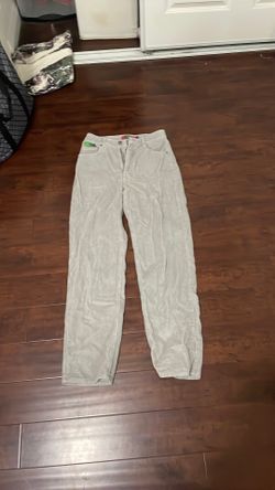 Gray empire corduroy pants women size 2