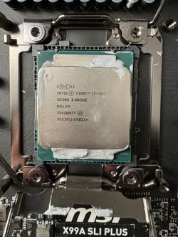 i7 5800k Intel & Msi Mobo X99A SLI PLUS