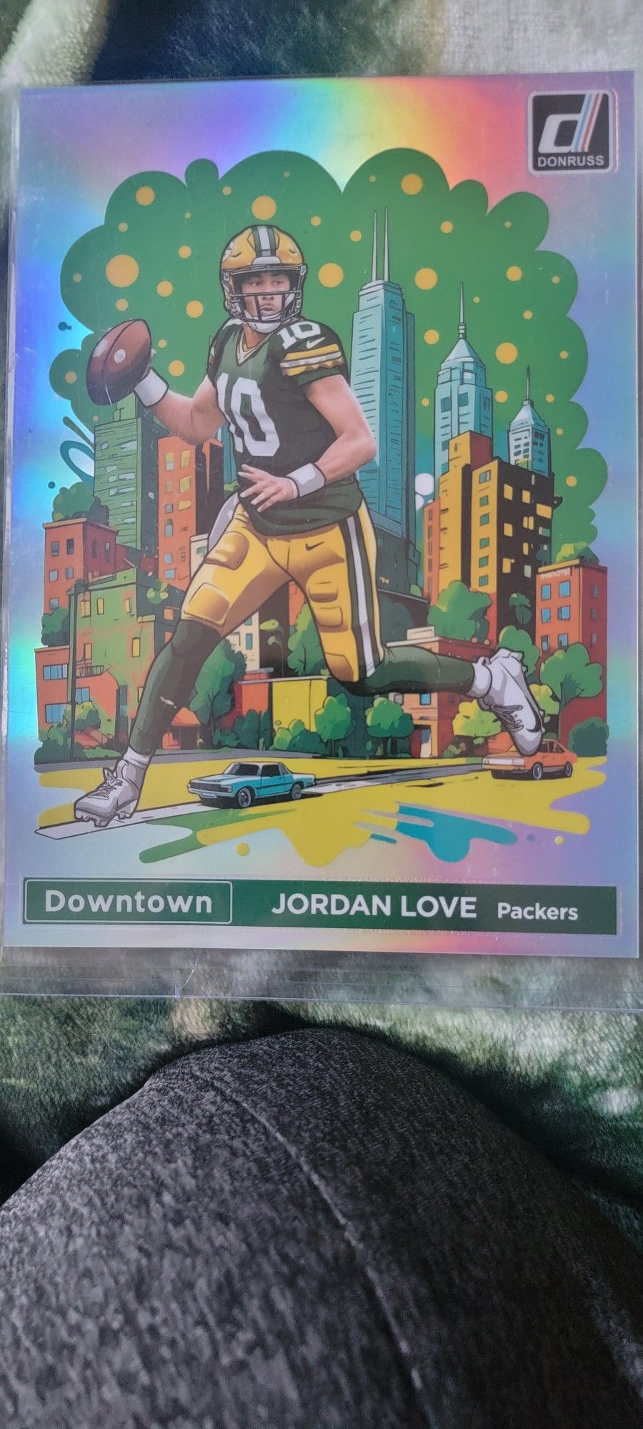 2024 Panini Donruss - Downtown! Jordan Love #5 5x7