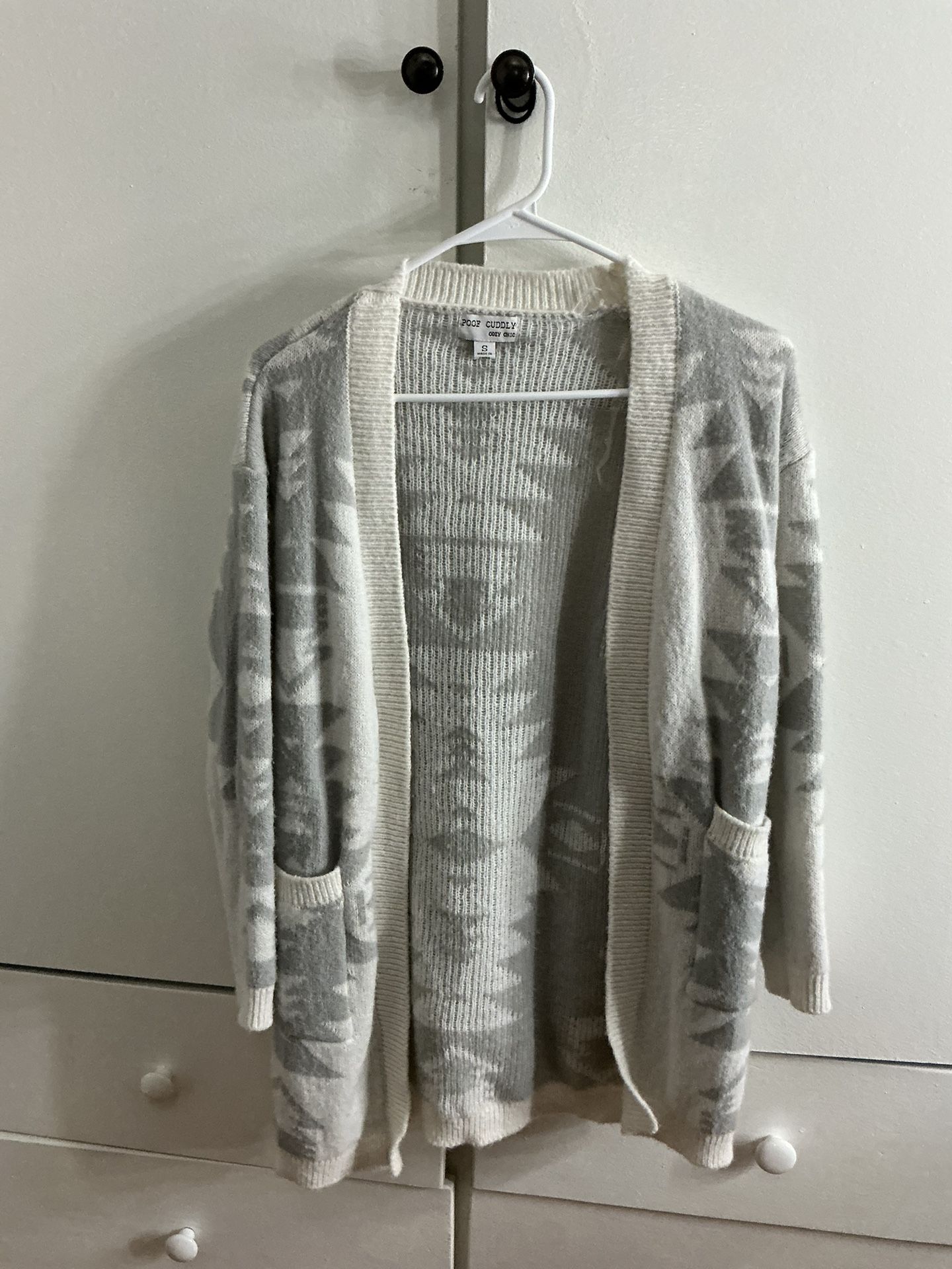 Aztec Print Cardigan