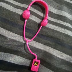 Barbie Doll Jogging Barbie Music Headphones Gear Hot Pink Cassette Athletic