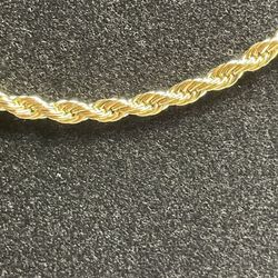 Gold Plated 17.5 in. Necklace