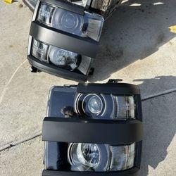 Chevy Silverado 2(contact info removed) Headlights 15-19