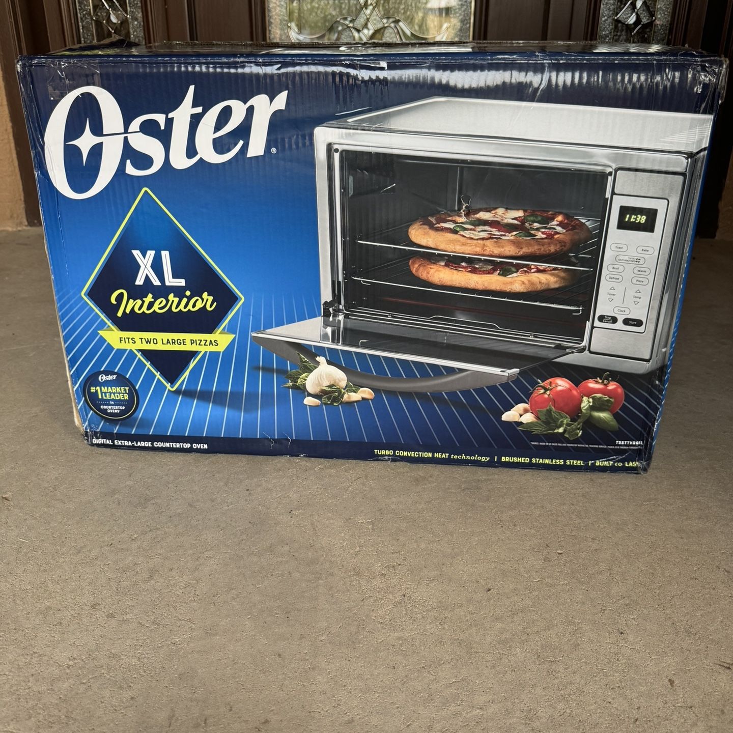 Oster Extra Large Digital Countertop Convection Oven Stainless Steel TSSTTVDGXL for Sale in El Paso TX OfferUp