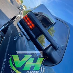2007 - 2013 Chevy GMC Silverado Sierra Yukon Tahoe TOW MIRRORS CHROME