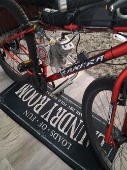 Xakara  80 cc motorized  mountain bike 29 inch big  tires