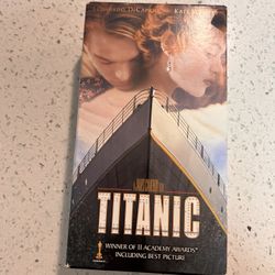VHS titanic Movies 