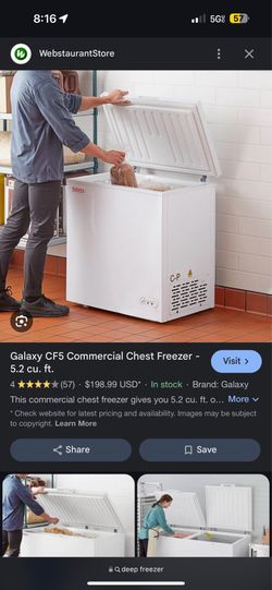 Deep freezer