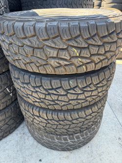 265/75r16 cooper tires en excelentes condiciones de vida las 4