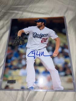 Clayton kershaw signature