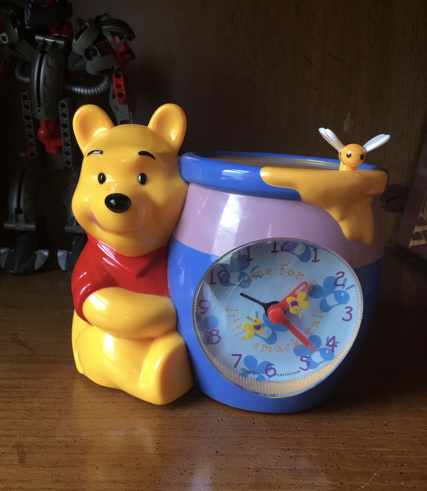 Pooh Hunny Pot Musical Alarm Clock