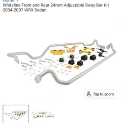 Whiteline 24mm Adjustable Sway Bar Kit