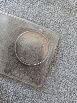 Novelty 2002 Buffalo Indian Head Tribute Coin (Serialized Replica)