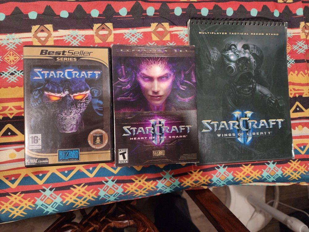 Star Craft I & II Collector's Bundle *READ DESCRIPTION