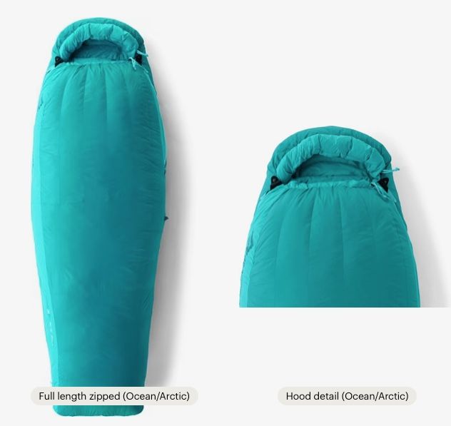 Sea to Summit Altitude AtII 15°F Sleeping Bag – Women’s, Like New!