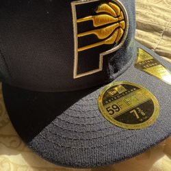 New Era Indiana Pacers Retro Crown Heritage Fit 59FIFTY Fitted Hat