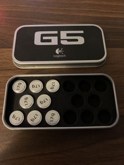 Extra Weights And Insert For A Logitech G5 Mouse