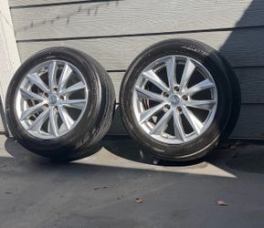 4 q50 stock tires rims