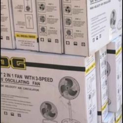 Brand New D.G Fans $45 Each