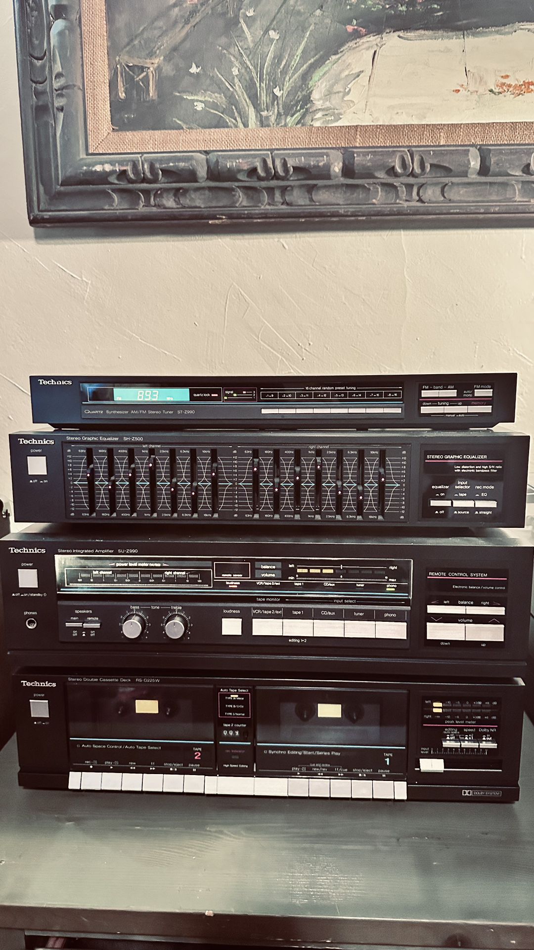 Technics Vintage (80s) Component Audio System
