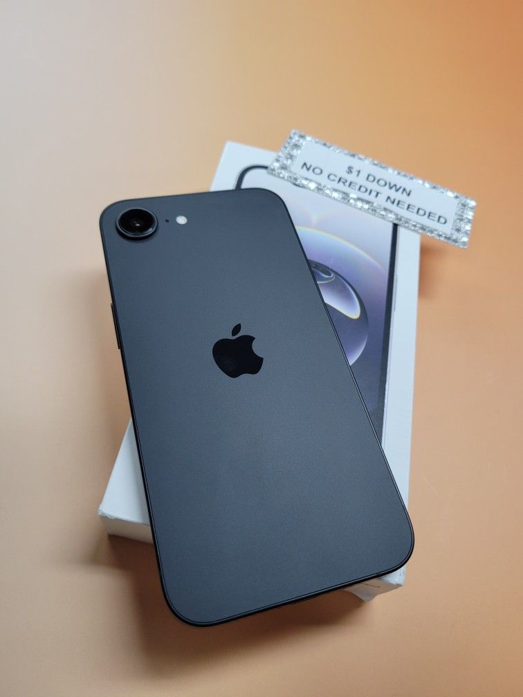 Apple IPhone 16e 5G Unlocked - Only $1 Today Pay The Rest Later! 
