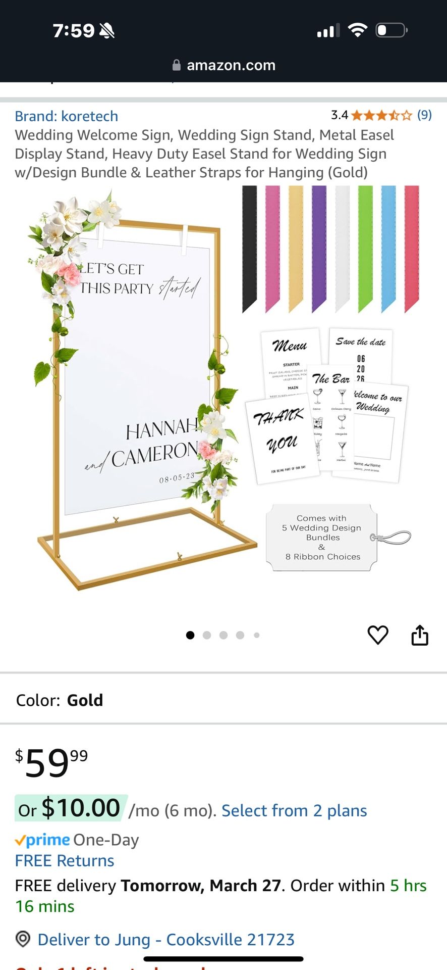 Wedding Sign