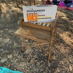 Backgammon Table With Game