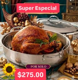 Especial $275.00 Rostizador Ovslado Prepara Pavos Jamón Lomo Pollos Para Fiestas Especiales Princess House Ventas Finales